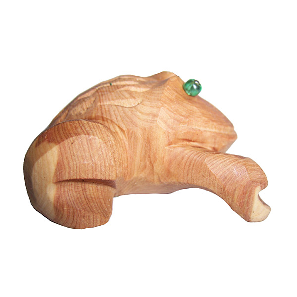 фигура лягушка из можжевельника