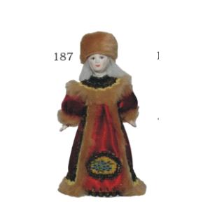 Кукла фарфоровая-187