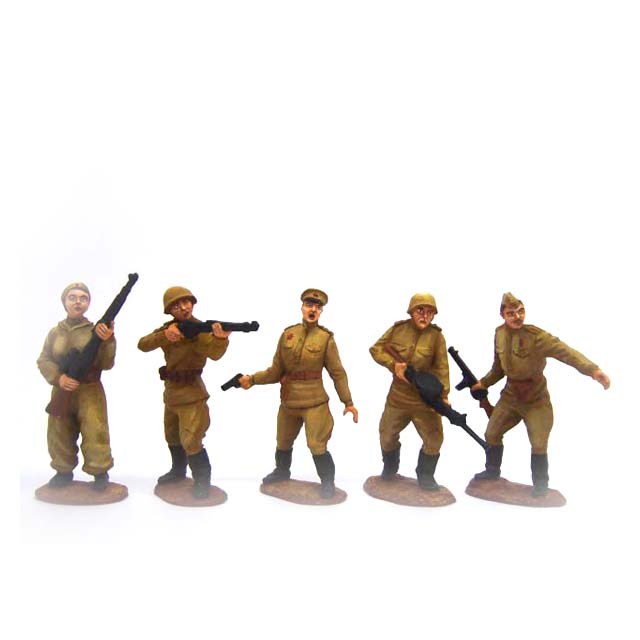 Оловянные солдатики серия-"Советская армия"  (1943-1945)